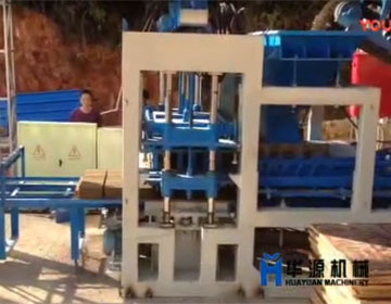 福建磚機廠家 華源QT10-15全自動水泥磚機 全自動免燒磚機